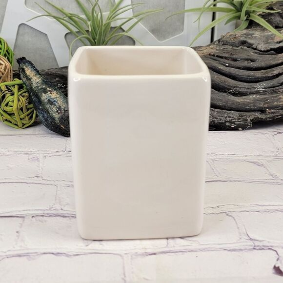 Rae Dunn BREATHE Ceramic Pen and Pencil Holder Container - Picture 2 of 8